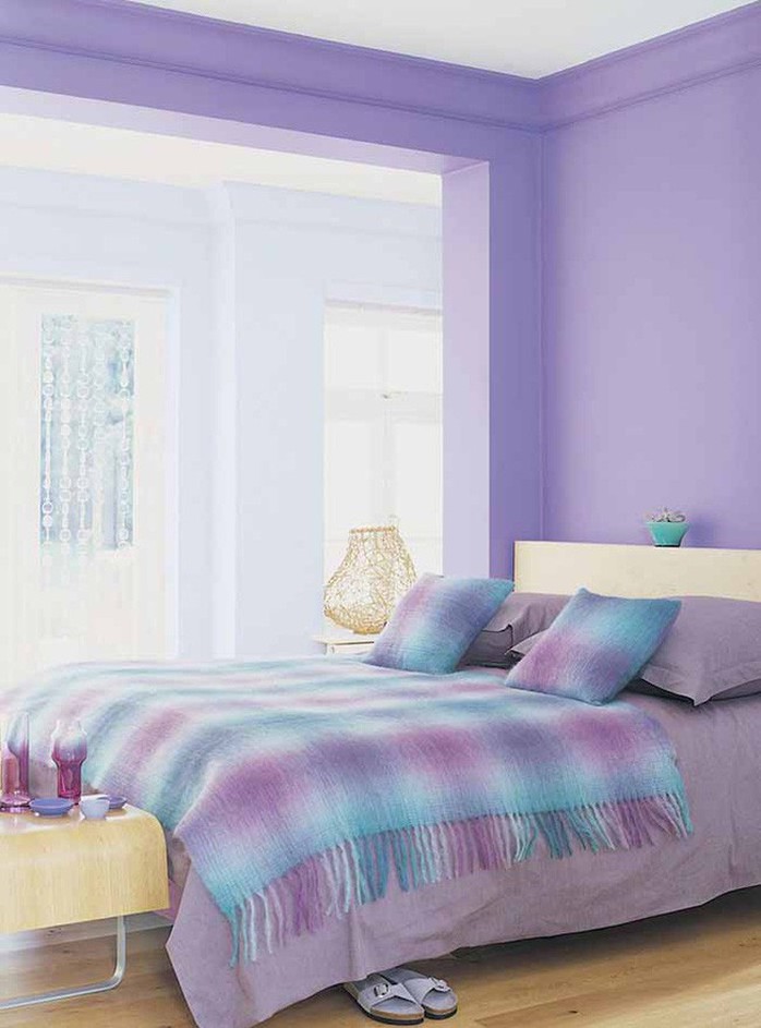 Trái tim lạc nhịp trước căn phòng ngủ mang sắc tím mộng mơ - Ảnh 16. Trái tim lạc nhịp trước căn phòng ngủ mang sắc tím mộng mơ - Ảnh 16.