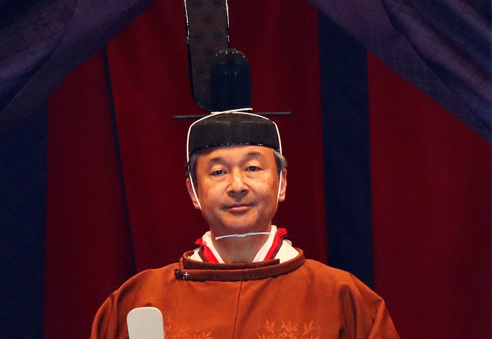 Nhật hoàng Naruhito chính thức lên ngôi - Ảnh 8.