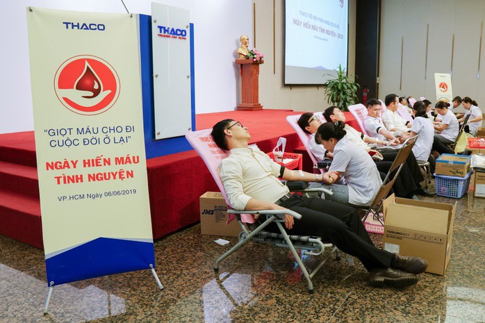 THACO hiến tặng 2.000 đơn vị máu trong năm 2019 - Ảnh 1.