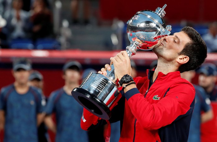 Giành chiến thắng thứ 46 trong năm, Djokovic vô địch Nhật Bản mở rộng - Ảnh 10.