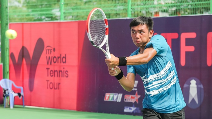 Thua hạt giống số 1, Hoàng Nam sớm chia tay ITF World Tennis Tour M25 - Ảnh 1.