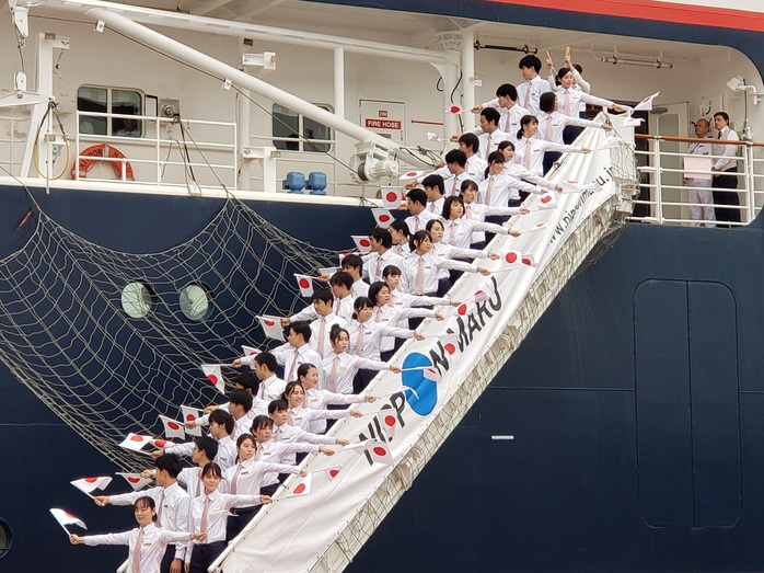 Tàu SSEAYP chở thanh niên tiêu biểu đến TP HCM - Ảnh 3.