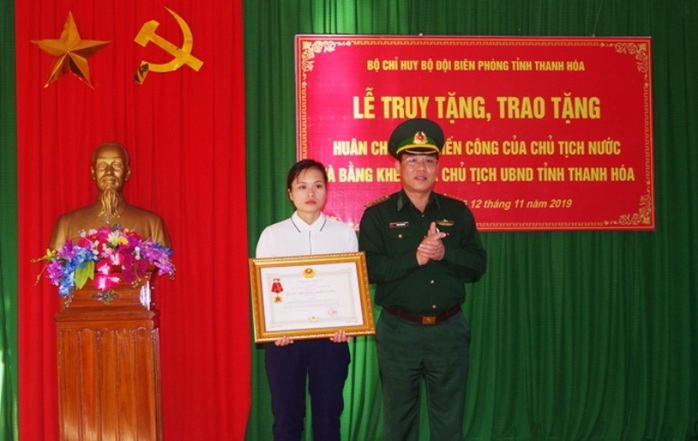 Thiếu tá biên phòng hi sinh khi vây bắt tội phạm được truy tặng Huân chương chiến công - Ảnh 1.