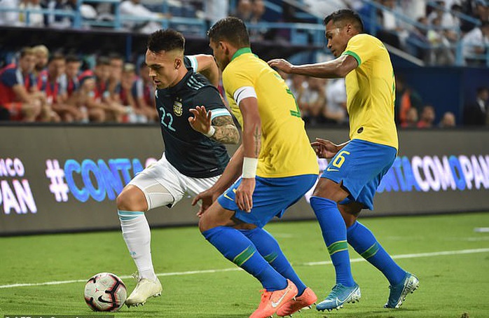 Messi tái xuất, Argentina hạ Brazil, đoạt cúp siêu kinh điển Nam Mỹ - Ảnh 9.