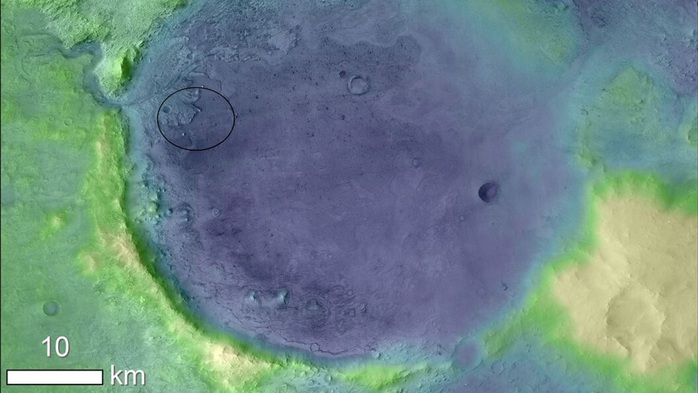 Phát hiện ốc đảo nghi có hóa thạch sinh vật ngoài hành tinh - Ảnh 1.