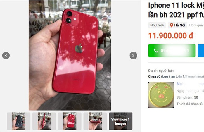 Giá iPhone 11 khóa mạng lao dốc vẫn bán ế - Ảnh 1.