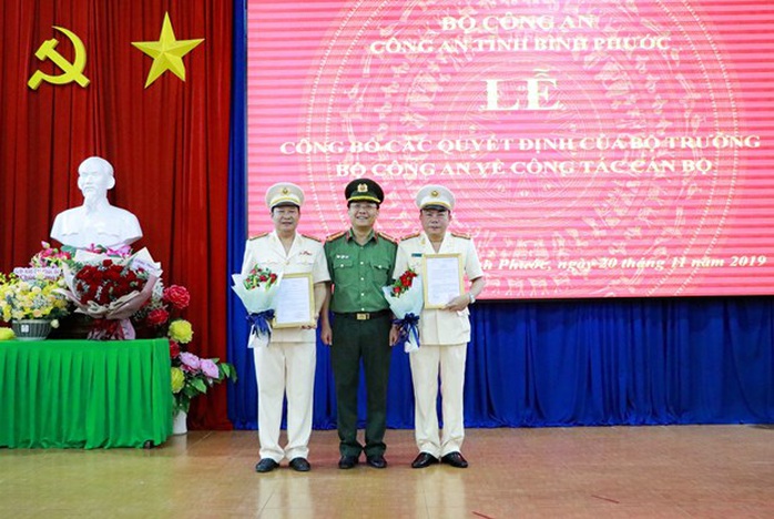 Phó Hiệu trưởng trường Trung cấp cảnh sát làm PGĐ Công an Bình Phước - Ảnh 1.