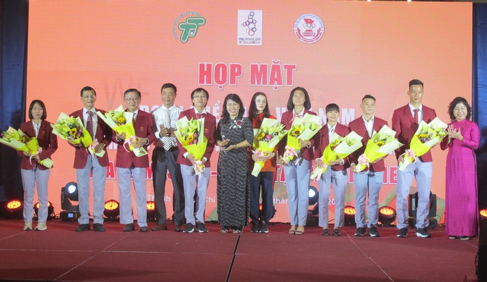 Họp mặt đoàn Thể thao Việt Nam phía Nam tham dự SEA Games 30 - Ảnh 8.