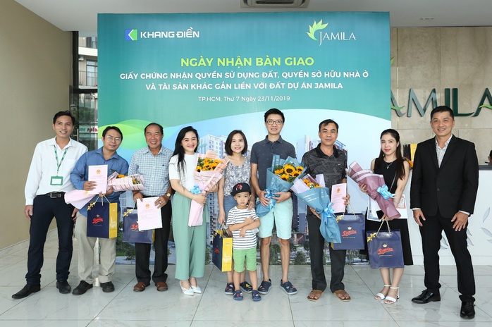 Khang Điền bàn giao sổ hồng cho cư dân Jamila, mở bán đợt 2 dự án Lovera Vista - Ảnh 1. Khang Điền bàn giao sổ hồng cho cư dân Jamila, mở bán đợt 2 dự án Lovera Vista - Ảnh 1.
