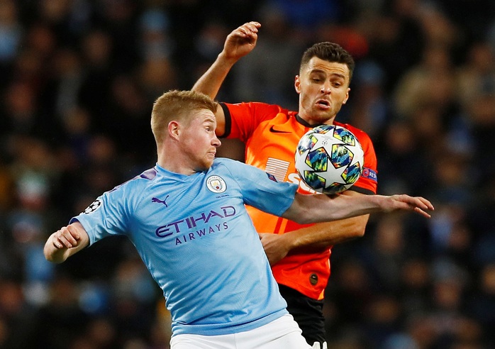 Man City lập chuỗi bất bại vòng bảng Champions League khi cầm hòa Shakhtar Donetsk - Ảnh 4.