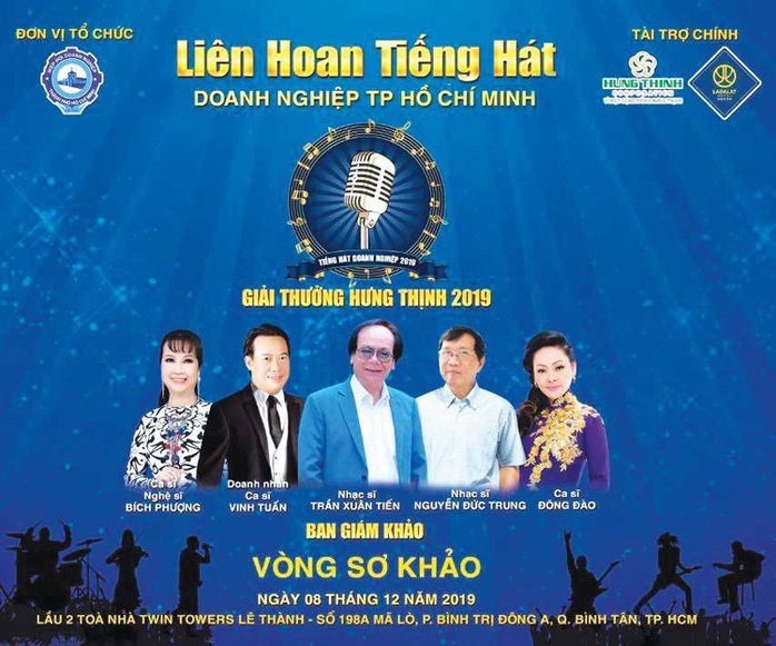 Liên hoan Tiếng hát Doanh nghiệp TP HCM 2019 - Ảnh 1. Liên hoan Tiếng hát Doanh nghiệp TP HCM 2019 - Ảnh 1.