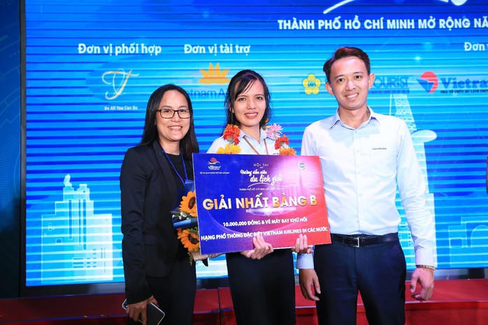 Hướng dẫn viên Lữ hành Saigontourist thể hiện xuất sắc tại Hội thi Hướng dẫn viên TP HCM - Ảnh 4. Hướng dẫn viên Lữ hành Saigontourist thể hiện xuất sắc tại Hội thi Hướng dẫn viên TP HCM - Ảnh 4.