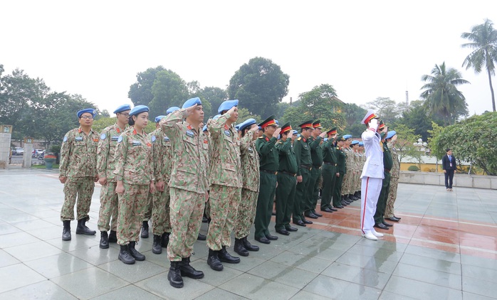 Bệnh viện dã chiến báo công dâng Bác trước khi lên đường tham gia gìn giữ hòa bình LHQ - Ảnh 6.