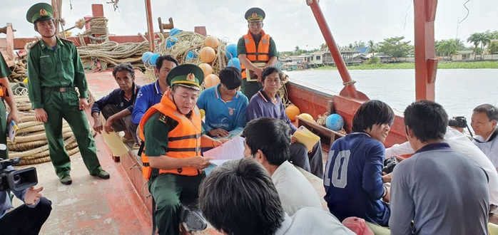 Kiên Giang: Chủ tàu cá chấp hành khuyến nghị của EC - Ảnh 1.