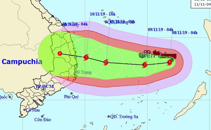 Bão số 6 di chuyển dị thường, rất phức tạp và vùng ảnh hưởng rất rộng - Ảnh 2.