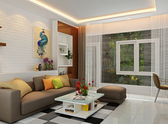Mẫu phòng khách đẹp cho căn hộ chung cư - Ảnh 6. Mẫu phòng khách đẹp cho căn hộ chung cư - Ảnh 6.
