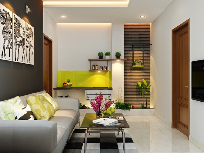 Mẫu phòng khách đẹp cho căn hộ chung cư - Ảnh 7. Mẫu phòng khách đẹp cho căn hộ chung cư - Ảnh 7.