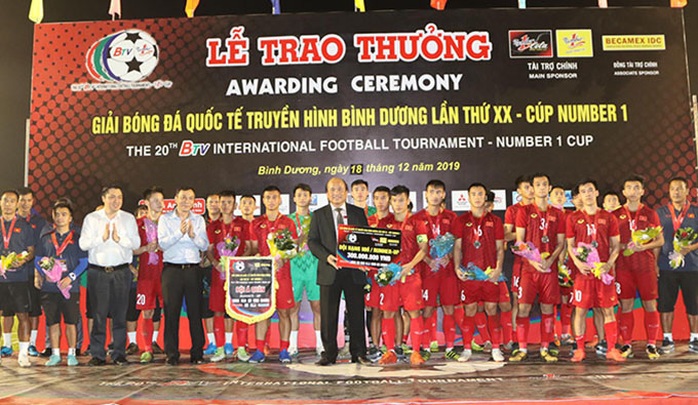 Thắng đậm U20 Việt Nam, Becamex Bình Dương vô địch BTV Cup - Ảnh 3.