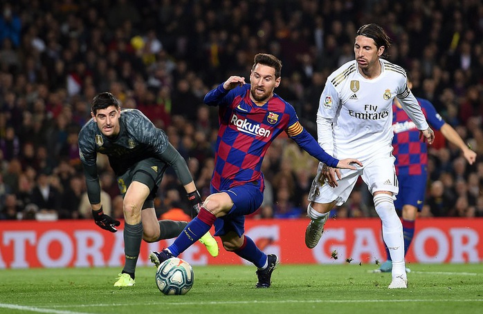 Messi nhạt nhòa, Barcelona bị cầm hòa Siêu kinh điển - Ảnh 4.