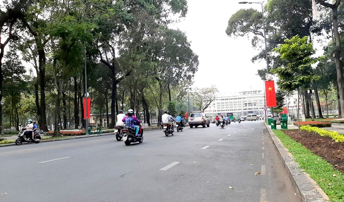 Một đoạn đường Lê Duẩn ở trung tâm TP HCM cấm xe 4 ngày - Ảnh 1.
