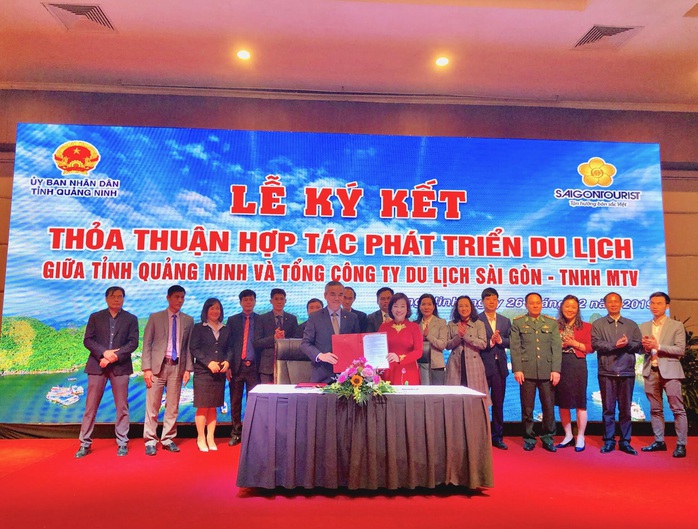 Saigontourist Group ký kết hợp tác thúc đẩy phát triển du lịch Quảng Ninh - Ảnh 2.