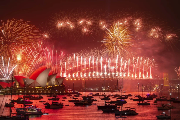 Úc vẫn rực rỡ pháo hoa mừng năm mới 2020 - Ảnh 14.