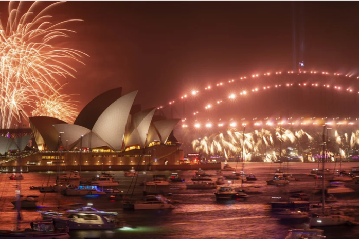 Úc vẫn rực rỡ pháo hoa mừng năm mới 2020 - Ảnh 7.