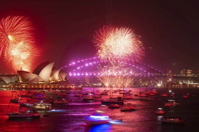 Úc vẫn rực rỡ pháo hoa mừng năm mới 2020 - Ảnh 6.