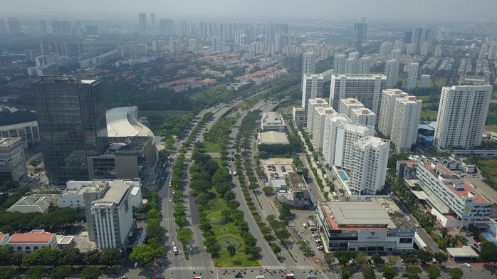 Đô thị Nam Sài Gòn tăng tốc phát triển - Ảnh 1.