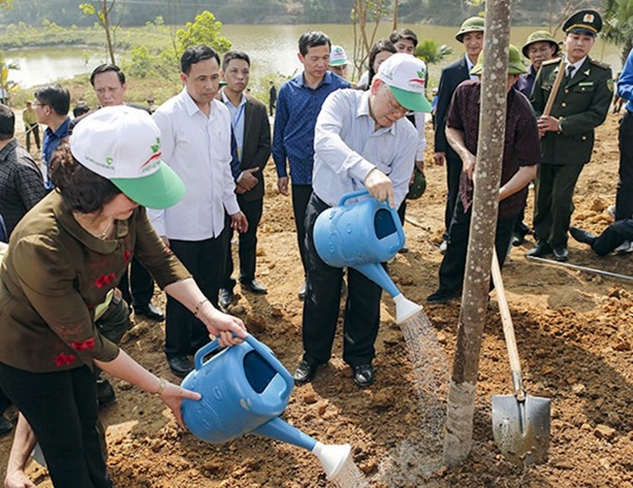 Tổng Bí thư, Chủ tịch nước phát động Tết trồng cây - Ảnh 4.