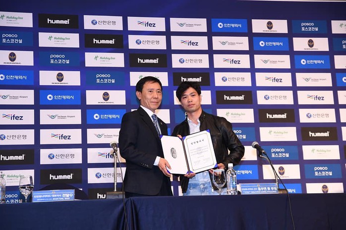 HLV Park Hang-seo đến chúc mừng Công Phượng ra mắt CLB Incheon United - Ảnh 5.