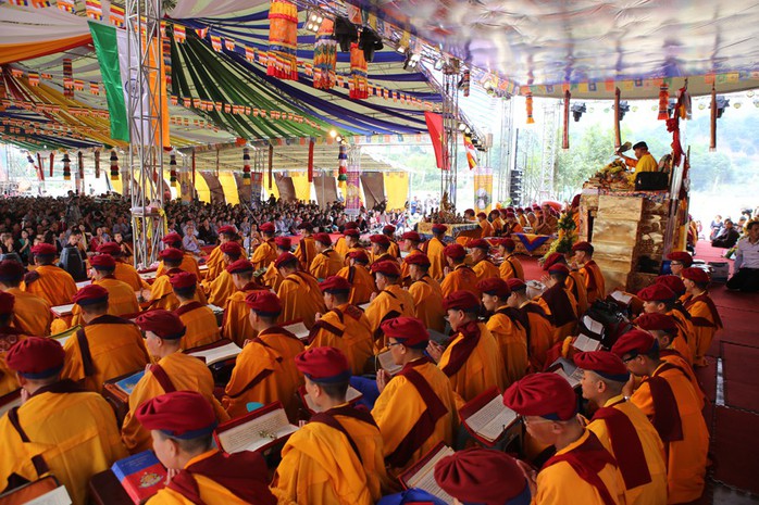 Đức Gyalwang Drukpa chủ trì đại lễ cầu an, cầu siêu tại Tây Thiên - Ảnh 2.