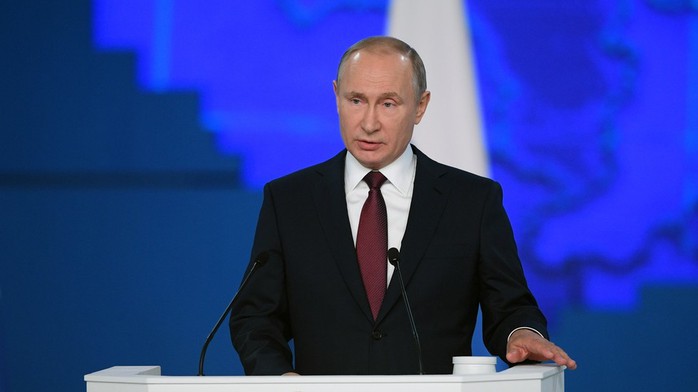 Đọc thông điệp liên bang, ông Putin nhắm thẳng vào Mỹ - Ảnh 1.