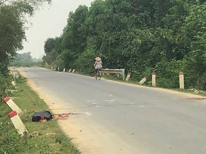 Nam thanh niên tử vong khi tông vào trâu đi bên đường - Ảnh 1.