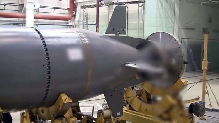Nga tung video thử nghiệm “siêu ngư lôi” răn đe Mỹ - Ảnh 1.