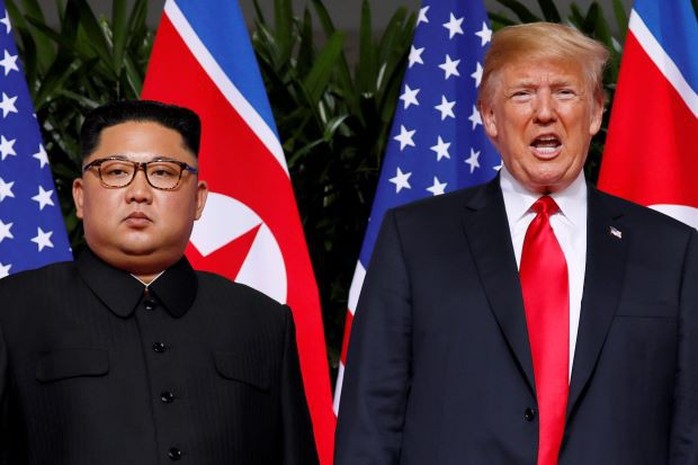 Tổng thống Donald Trump mong chờ gặp ông Kim Jong-un ở Hà Nội - Ảnh 1.