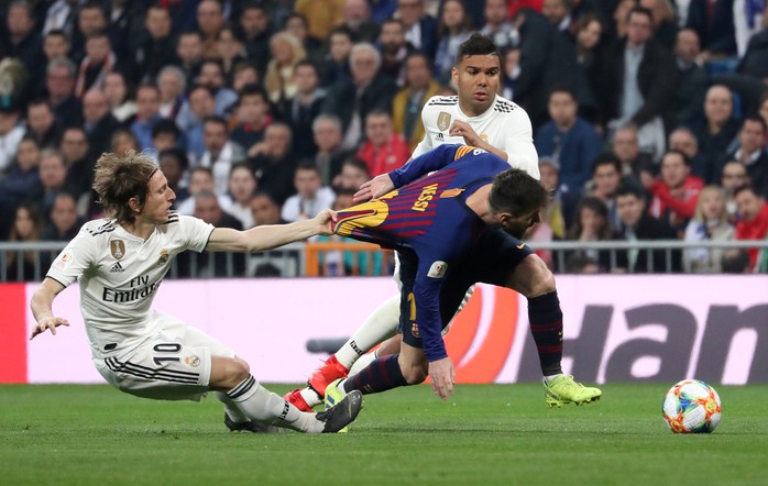Messi quyết vượt khó ở Bernabeu - Ảnh 1.
