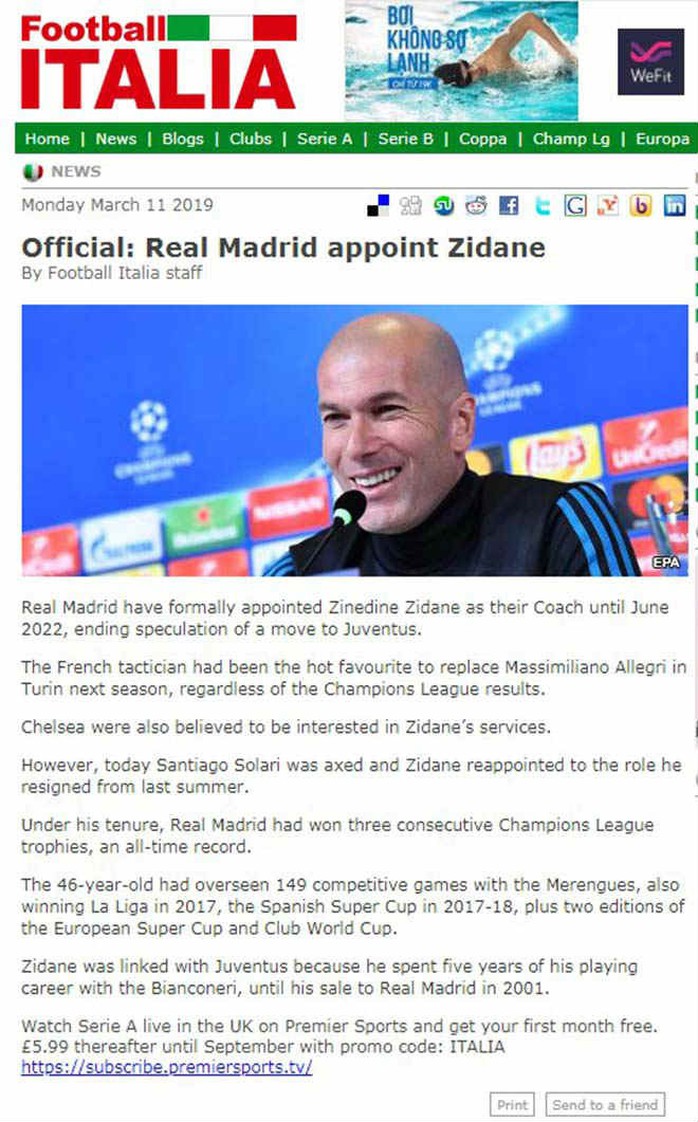 Báo chí thế giới ngỡ ngàng ngày Zidane trở lại Real Madrid - Ảnh 7.