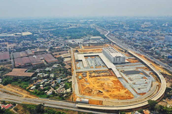 Bến xe miền Đông mới sau 2 năm thi công - Ảnh 1. Bến xe miền Đông mới sau 2 năm thi công - Ảnh 1.