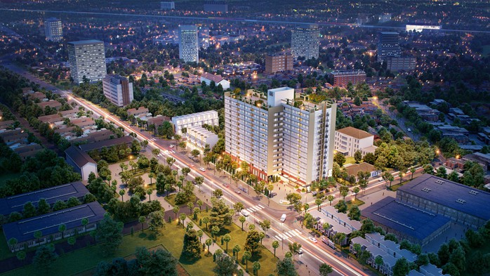 Dự án Citrine Apartment cất nóc vượt tiến độ - Ảnh 2. Dự án Citrine Apartment cất nóc vượt tiến độ - Ảnh 2.