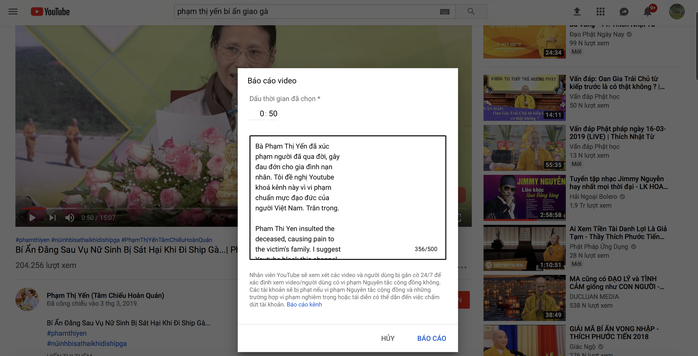 Vụ chùa Ba Vàng: Cộng đồng mạng kêu gọi Youtube khóa kênh Phạm Thị Yến - Ảnh 4.