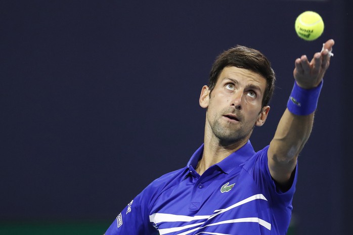 Djokovic thắng trận ra quân, bắt đầu chinh phục danh hiệu thứ 7 Miami Open - Ảnh 2.