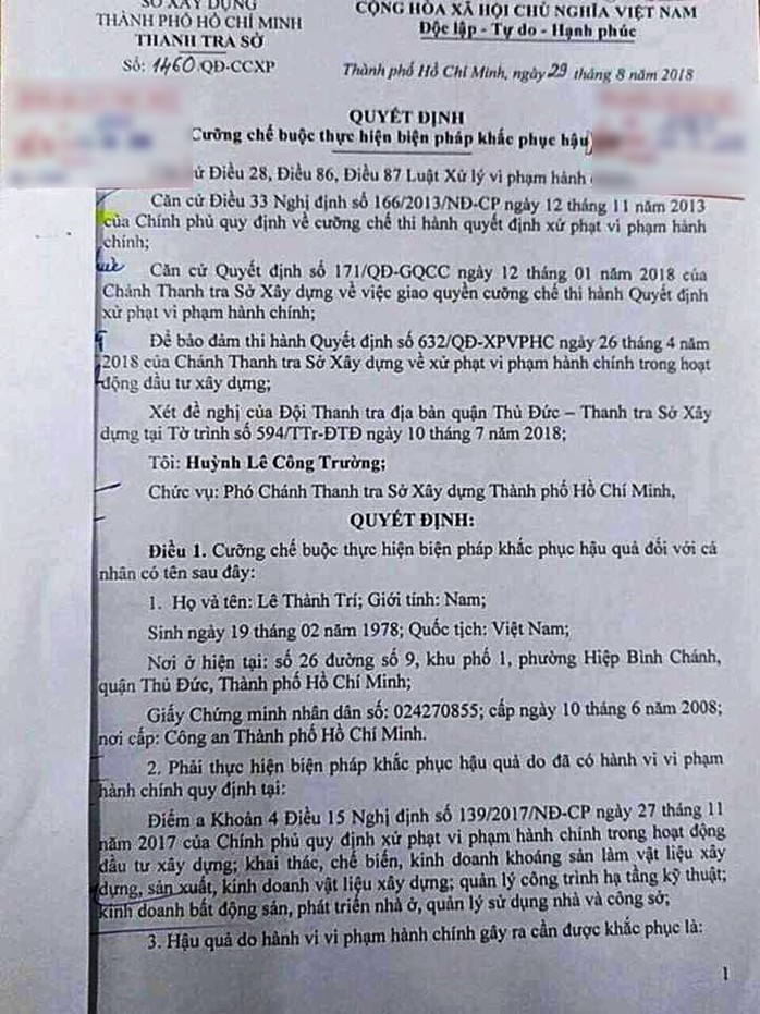 Vì sao Phó chủ tịch UBND quận Thủ Đức hàng loạt cán bộ bị kỷ luật? - Ảnh 2.