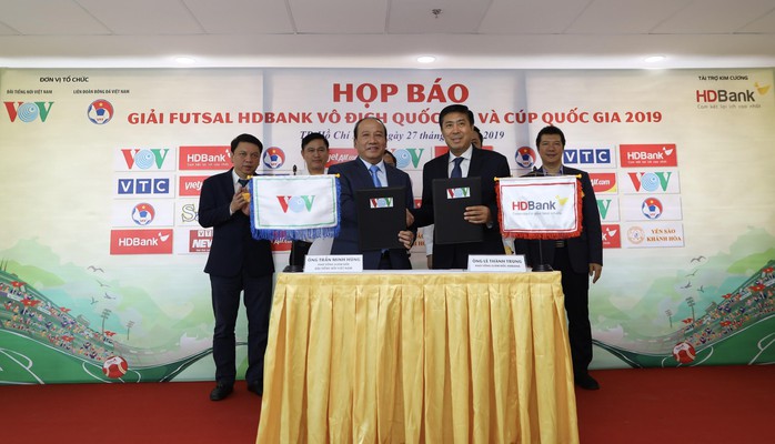 Công bố nhà tài trợ các giải futsal trọng điểm Việt Nam - Ảnh 1.