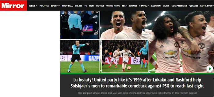 Báo chí Anh ngợi ca Man United sau kỳ tích hạ gục PSG - Ảnh 6.