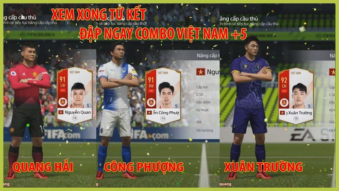 Ngôi sao bóng đá Việt Nam lên game online - Ảnh 1.