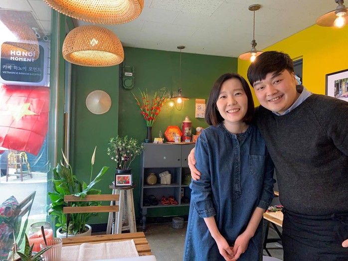 Quán cà phê, bánh mì Hà Nội giữa lòng Seoul - Ảnh 2. Quán cà phê, bánh mì Hà Nội giữa lòng Seoul - Ảnh 2.
