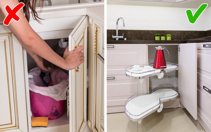 Ngã ngửa với những lỗi thiết kế nhà bếp ít người để ý - Ảnh 6. Ngã ngửa với những lỗi thiết kế nhà bếp ít người để ý - Ảnh 6.