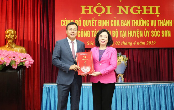 Con trai nguyên bí thư Hà Nội Phạm Quang Nghị làm phó bí thư huyện Sóc Sơn - Ảnh 1.