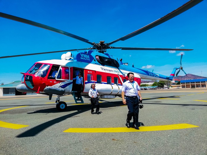 Khai thác tuyến Vũng Tàu – Côn Đảo bằng máy bay trực thăng - Ảnh 1.